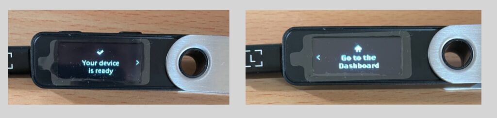 【Ledger Nano S Plus】のリカバリーフレーズを使った再設定手順