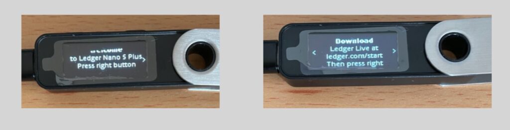 【Ledger Nano S Plus】のリカバリーフレーズを使った再設定手順