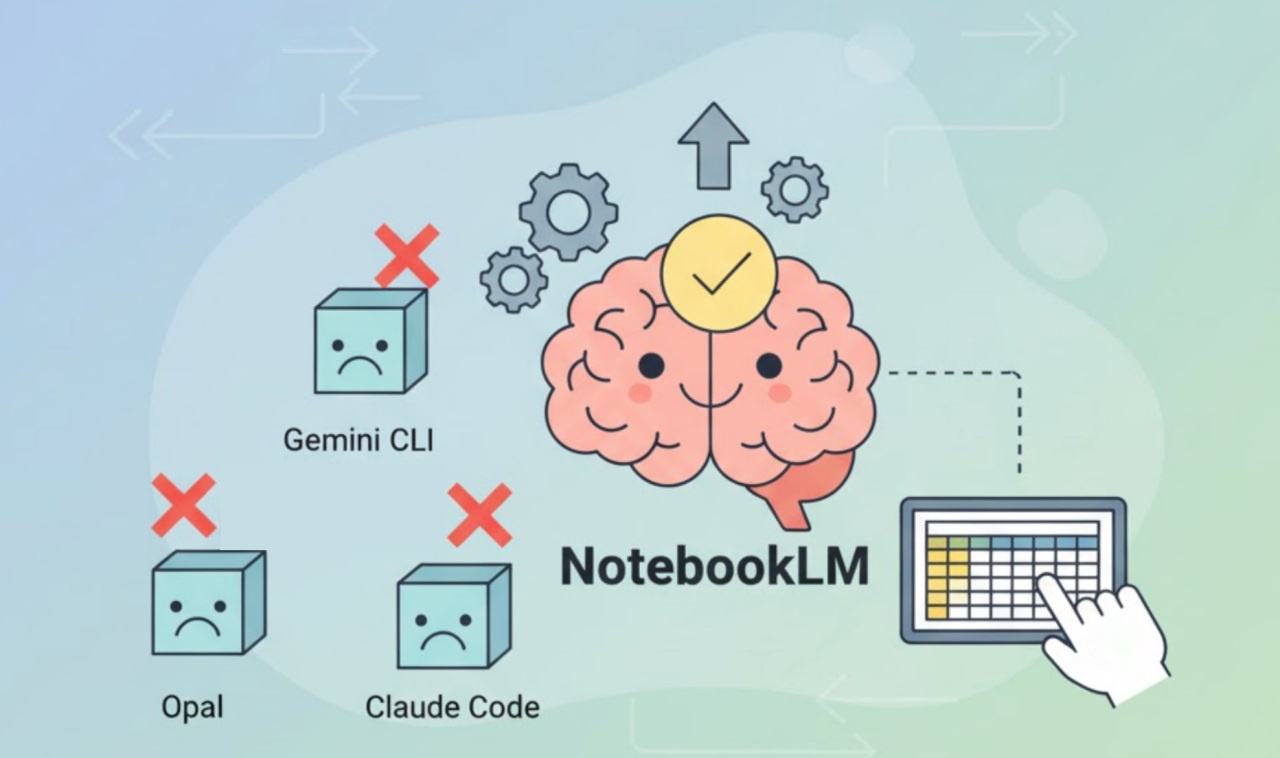 NotebookLMと手動でタスク処理アイキャッチ