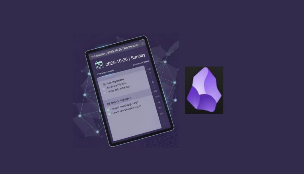 Obsidian-Dailynotes-アイキャッチ