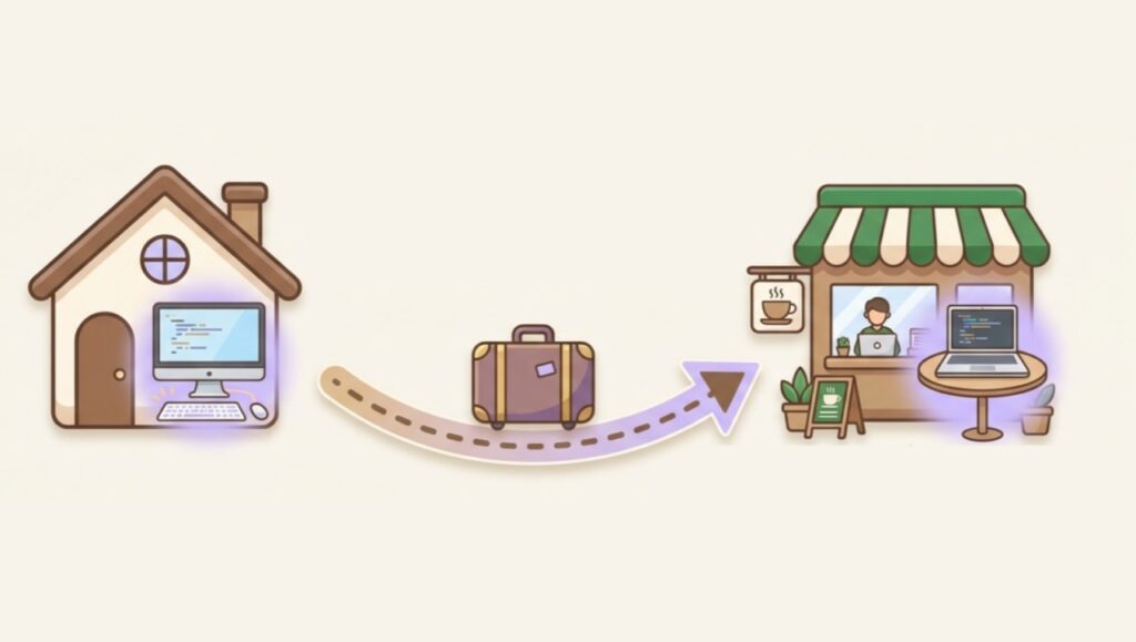 MacbookAirへGitHubからアプリをクローンする手順アイキャッチ