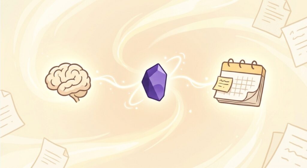 ObsidianとAntigravityで月次レビューアイキャッチ