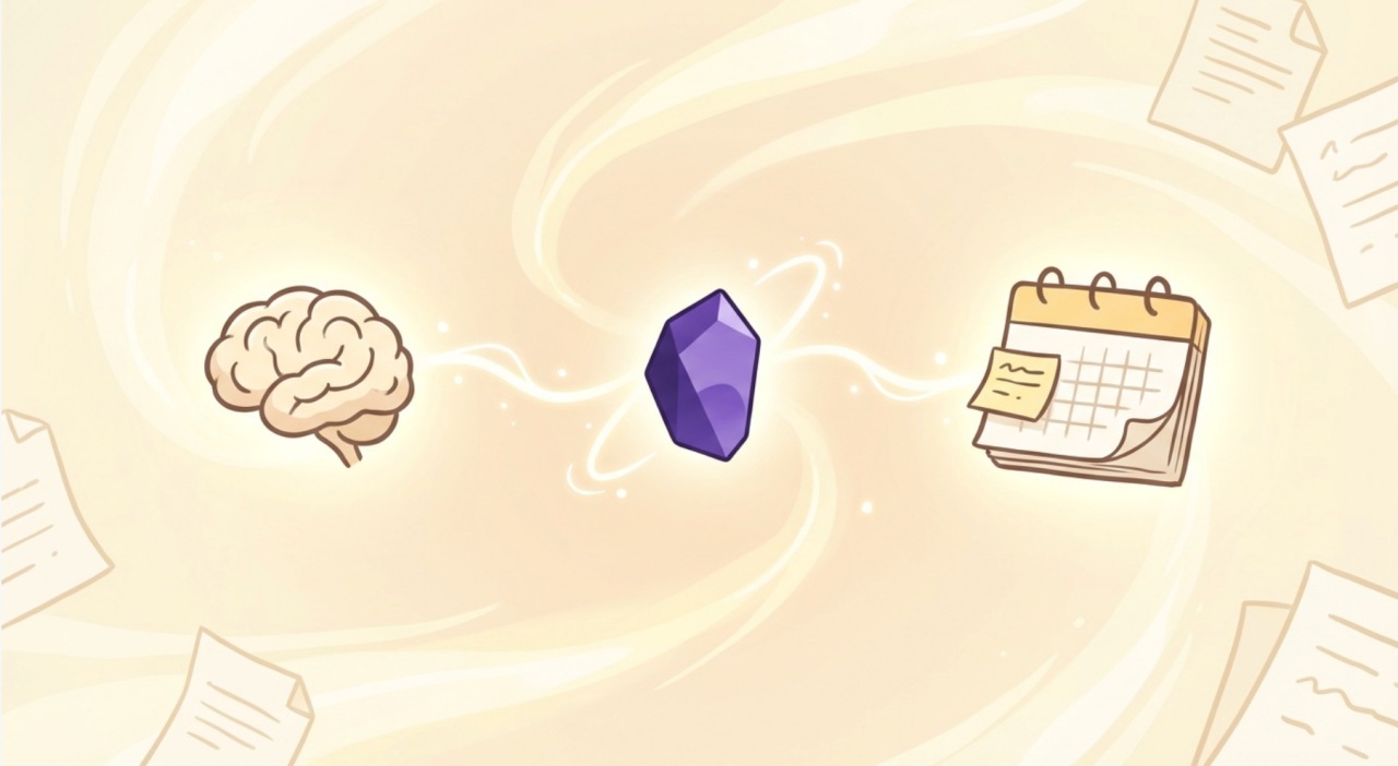 ObsidianとAntigravityで月次レビューアイキャッチ